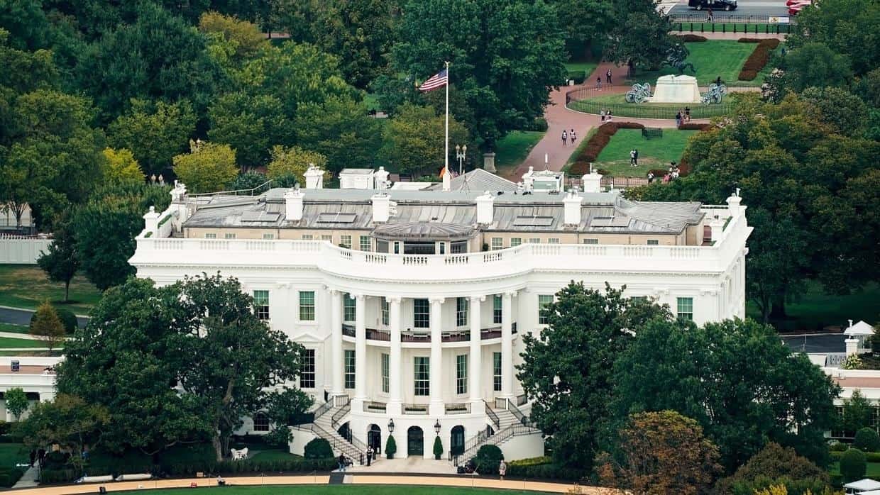 البيت الأبيض في واشنطن