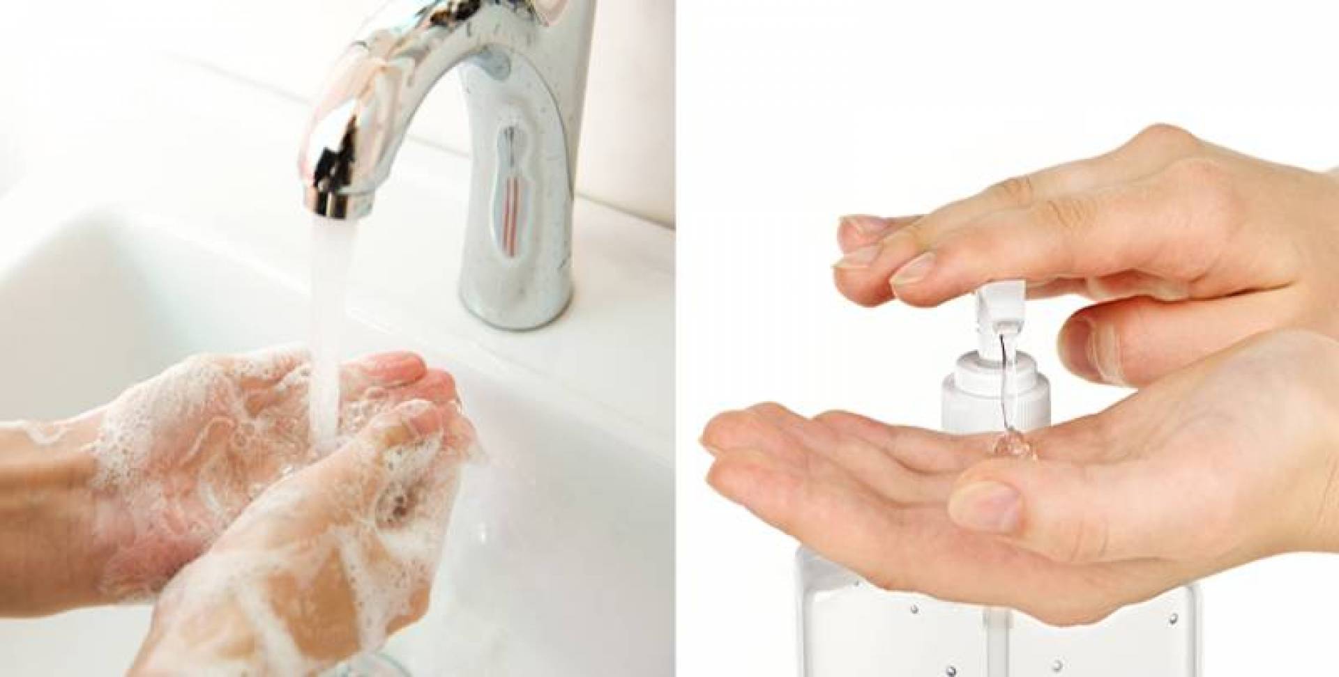أيهما أفضل غسل اليدين أم جل التعقيم