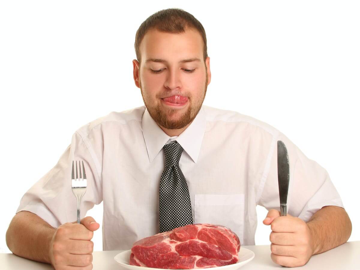 اللحم في المنام