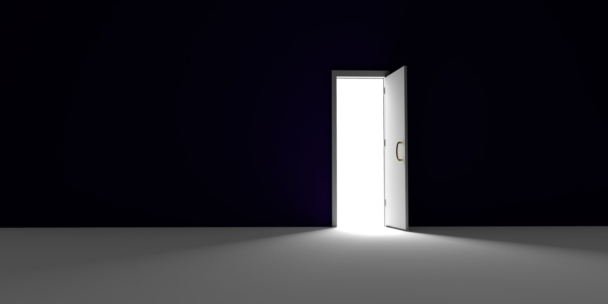 ما هو الباب الذي لا يمكن فتحه والشيء الذي تستطيع فتحه ولا تستطيع غلقه؟