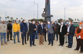 محافظ السويس يتفقد أعمال تطوير شوارع سعد زغلول والمحكمة والجلاء