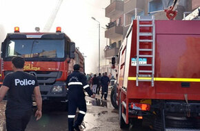 إصابة 5 أشخاص في انفجار أسطوانة داخل شقة بأوسيم