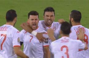 فيديو | يوسف المساكني يسجل هدف تونس الأول أمام نيجيريا
