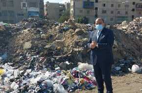 150 ألف طن.. متابعة رفع تراكمات القمامة بالجبل الأصفر في الخانكة | المصري اليوم
