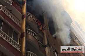 النيران حاصرتهما بـ الشقة.. مصرع أب ألقى بابنته من النافذة وقفز خلفها في الطالبية (صور) | المصري اليوم