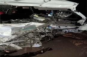 وفاة 4 وإصابة 8 في حادث تصادم ميكروباص وسيارة ربع نقل بالغربية