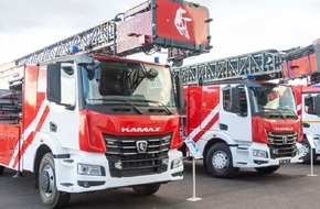 KAMAZ الروسية تطلق شاحناتها المتطورة لخدمات الطوارئ