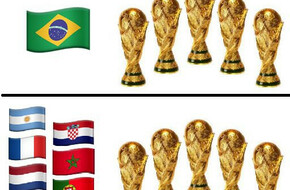 البرازيل تعادل كافة منتخبات المونديال في الدور الثمانية