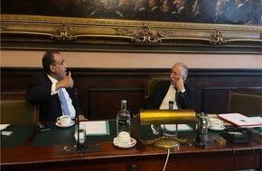 سفير مصر ببروكسل يلتقي بنواب من البرلمان الاوروبي والبلجيكي