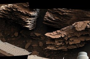 كيوريوسيتي تلتقط مشاهد خلابة للمناظر الطبيعية المتغيرة على المريخ