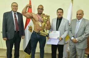 جامعة الوادي الجديد تكرم الفائزين ببطولة كأس مصر لكمال الأجسام - اليوم السابع
