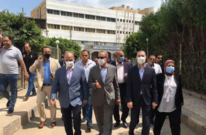 نقل 6 حالات إلى 3 مستشفيات جراء حريق «كفر الشيخ العام»