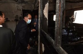 مدبولى: سيارات الإسعاف تواجدت بصورة فورية بموقع حريق كنيسة أبو سيفين - اليوم السابع