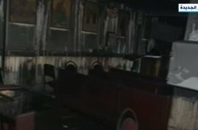 "إكسترا نيوز" ترصد الأجواء داخل كنيسة أبو سيفين بعد الحريق.. فيديو - اليوم السابع