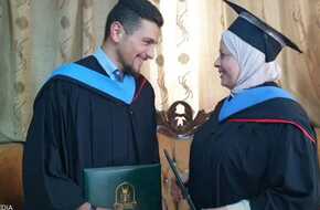 أردنية وابنها يتخرجان من نفس الجامعة والاختصاص وفي يوم واحد