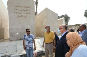 محافظ القاهرة يتفقد أعمال تطوير «شق الثعبان»