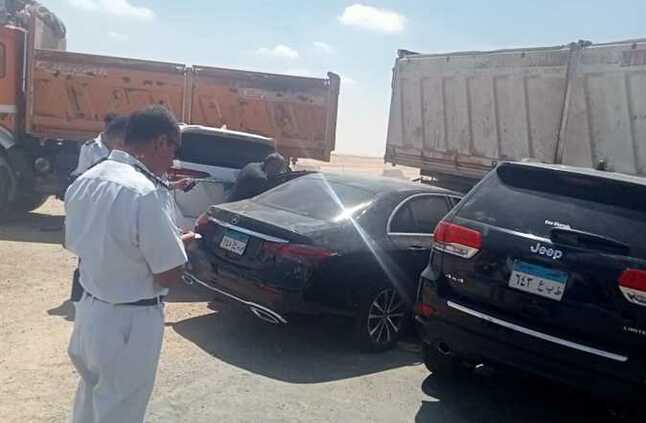 اصطدم بجرار زراعي.. إصابة وزير التنمية المحلية الجديد في حادث على طريق العلمين | المصري اليوم