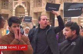 عما كشف احتجاج طلاب الجامعة الأمريكية في القاهرة؟ - BBC News عربي