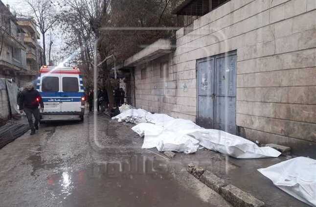 صور خاصة.. ضحايا زلزال سوريا اليوم في أكياس بيضاء على الأرصفة | المصري اليوم