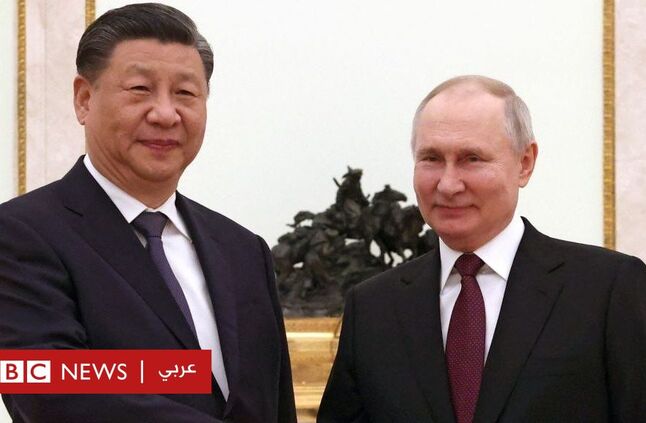 بوتين للرئيس الصيني: سنناقش خطتك لإنهاء الحرب في أوكرانيا - BBC News عربي