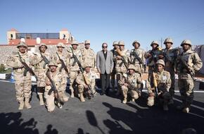 الرئيس السيسي: فخور بكفاءة مقاتلي القوات المسلحة واستعدادهم القتالي العالي | الأخبار | الصباح العربي