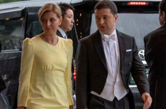 تصريح صادم من زوجة الرئيس الأوكراني حول زوجها