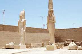 الملك بجوار ابنته.. الموناليزا «ميريت آمون» تستضيف «رمسيس الثانى» | المصري اليوم