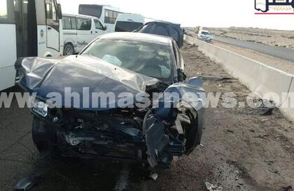 إصابة 8 أشخاص جراء انقلاب سيارة على الطريق الدائري بالجيزة  | أهل مصر