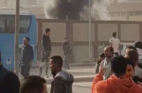 إصابة 5 أشخاص في حريق محطة الصرف الصحي بالخصوص (صور) | أهل مصر