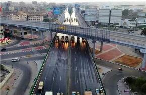 غلق محور شينزو آبي كليًا لاستكمال تنفيذ أعمال المرافق بمدينة نصر