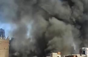 حريق هائل في معرض تجاري بأسوان | الحوادث | الصباح العربي