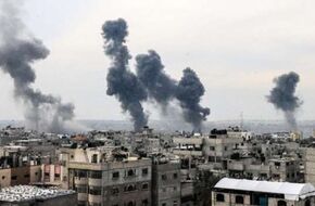 الاحتلال الإسرائيلي ينسف منازل سكنية شمال النصيرات في غزة