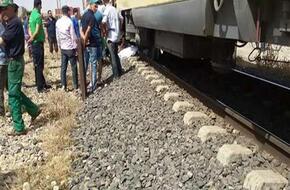 مصرع شخص صدمه قطار خلال محاولة عبوره السكة الحديد بالعجوزة