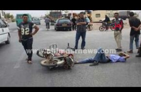 مصرع وإصابة 3 أشخاص إثر انقلاب دراجة نارية بالفيوم | أهل مصر