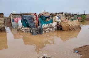 الأمم المتحدة: أمطار غزيرة تجرف ملاجئ النازحين في اليمن