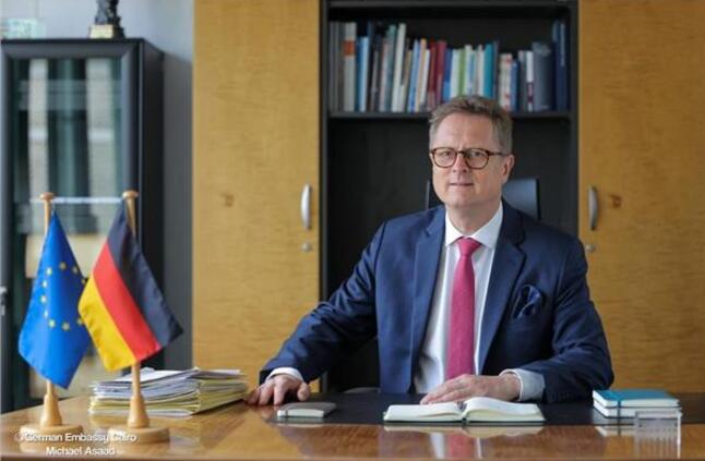خاص| سفير المانيا بمصر يكشف أبرز استثمارات والمشاريع الألمانية بالمحافظات