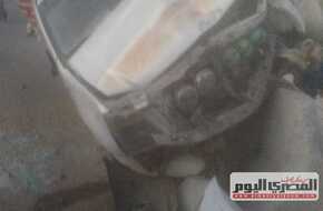 انقلاب سيارة أعلى محور منفلوط وإصابة سائقها في أسيوط | المصري اليوم