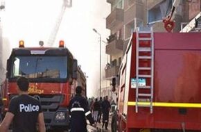 حريق هائل يلتهم منزلا من 3 طوابق بقحافة في الفيوم  | أهل مصر