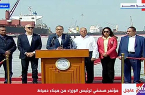 رئيس الوزراء: تعاقدنا مع شركة عالمية لتشغيل ميناء دمياط