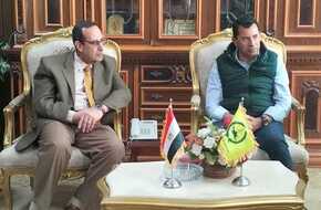 محافظ شمال سيناء يستقبل وزير الشباب والرياضة | المصري اليوم