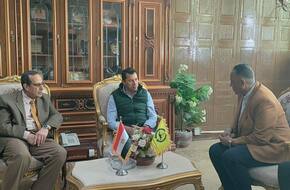 محافظ شمال سيناء يستقبل وزير الشباب والرياضة لافتتاح مشروعات