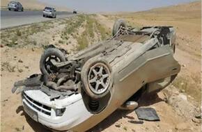 إصابة 15 شخصاً في حادث بالطريق الصحراوي بالمنيا