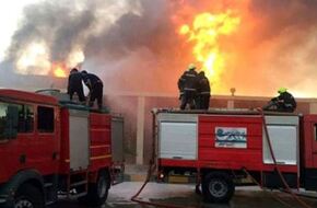 الحماية المدنية تسيطر على حريق داخل مكتب الشهر العقارى بقصر النيل