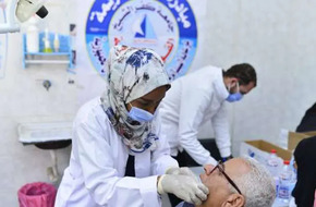 جامعة كفر الشيخ تطلق قافلة طبية لقرى مركز بيلا ضمن مبادرة حياة كريمة