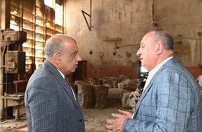وزير قطاع الأعمال يتفقد تطوير مصانع شركة النصر