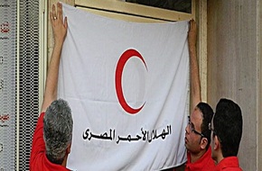 الهلال الأحمر: استقبال أكثر من 1000 طائرة مساعدات في مطار العريش 