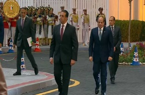 الرئيس السيسي يصل مقر البطولة العربية العسكرية للفروسية بالعاصمة الإدارية 