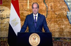 ملحمة بطولة وفداء.. نص كلمة الرئيس السيسي في الذكرى الـ 42 لتحرير سيناء 