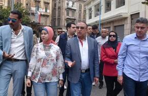 محافظ الإسكندرية يتفقد الشوارع المقرر رصفها بنطاق حي الجمرك | محافظات | الصباح العربي
