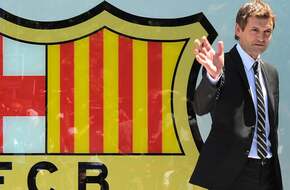 برشلونة يتذكر مدربه الراحل برسالة حزينة (صورة)